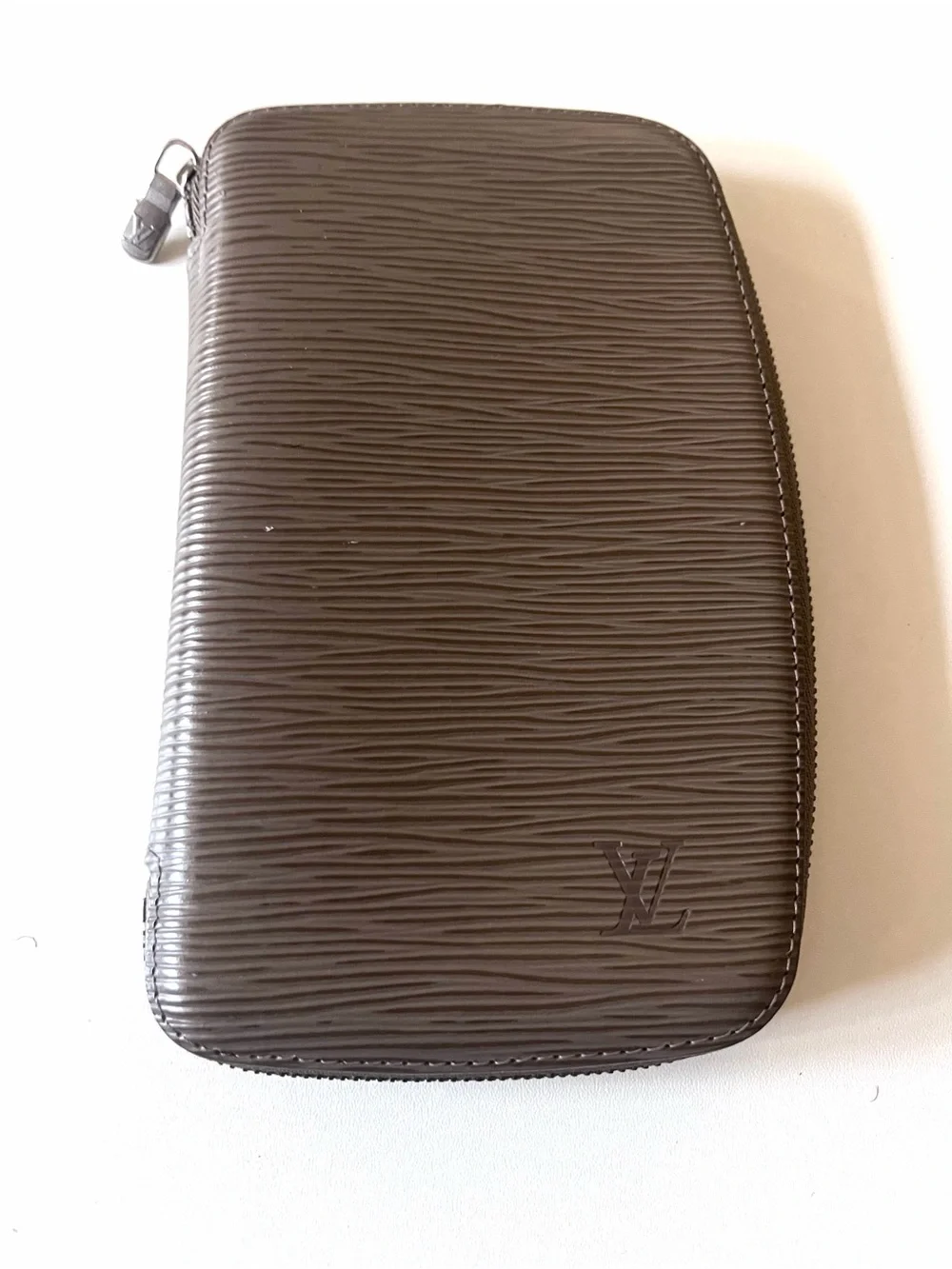 Louis Vuitton Brown Epi Leather Zip Around Wallet
